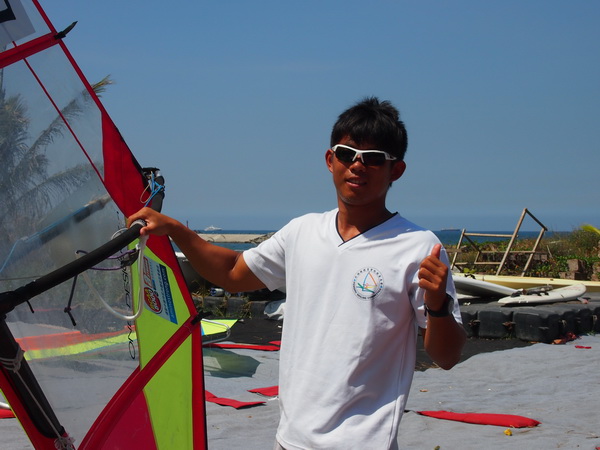 台灣盃帆船賽 奧運選手張浩參賽